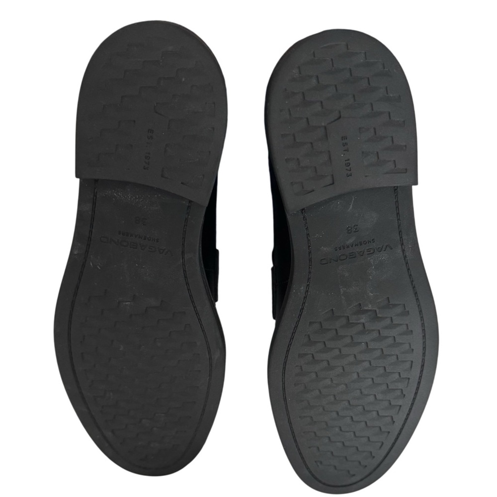 Vagabond Black Leather Alex W Loafers, 38 - Picture 4 of 10